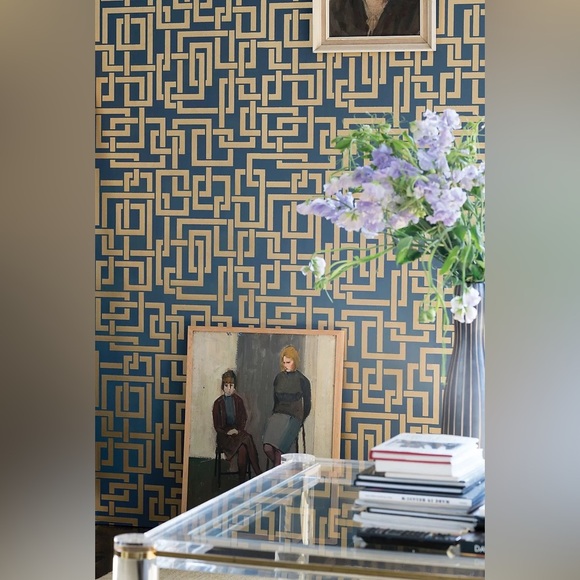 Anthropologie Farrow & Ball Enigma Wallpaper NWT - Picture 1 of 13